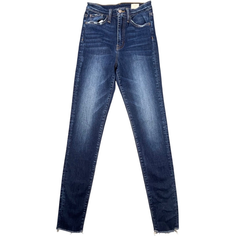 Bridge by GLY Blue Ultra High Rise Ankle Skinny Jeans Women 25